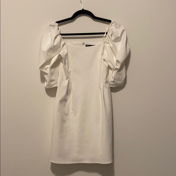 Zara French Style White Dress - Picture 2 of 3